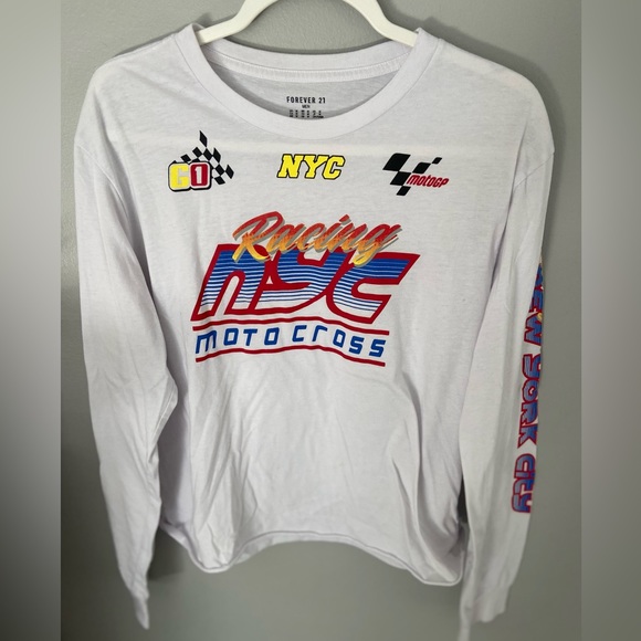 Forever 21 Other - Motorcross Racing graphic long sleeve tee shirt